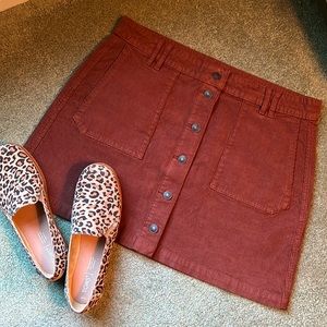 American Eagle Corduroy Skirt